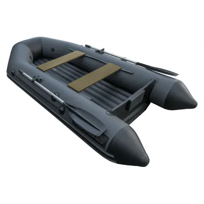 Моторная лодка Аква 2800 НДНД графит/черный