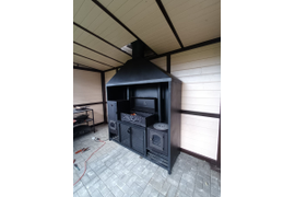 Мангальный комплекс в беседку