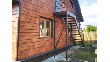 Техническая уличная лестница. Пос. Непряхино