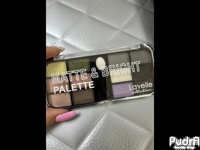 Lavelle Collection Тени для век ES 23 (12 ти цветные) Тон 01 | Лавель