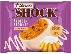 Брауни "Ромовая баба", 50г (FitnesShock)