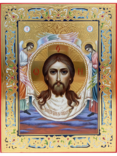 Господь Вседержитель (Спаситель). Рукописная икона. 22х28см.