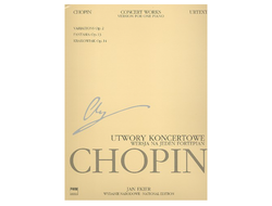 Chopin, Frédéric. Concert works for piano and orchestra (version for 1 piano). National Edition vol.15 A 14a