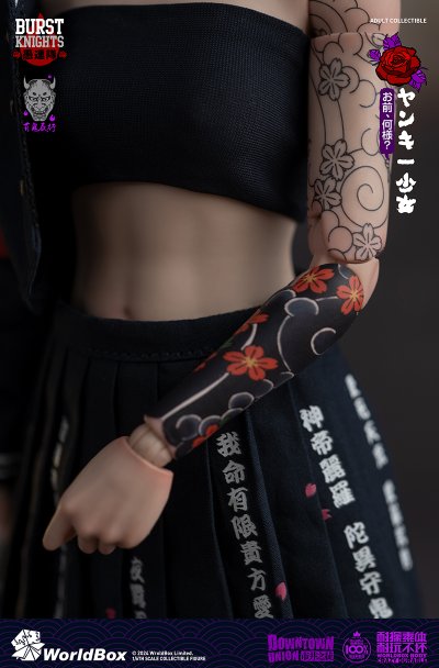 ПРЕДЗАКАЗ - Японская школьница-якудза - Коллекционная фигурка 1/6 Yank? sh?jo (AT045) - Worldbox ?ЦЕНА: 25600 РУБ.?