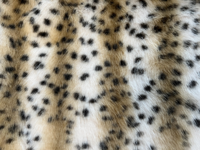 Ткань мех искусственный под рысь PL238
