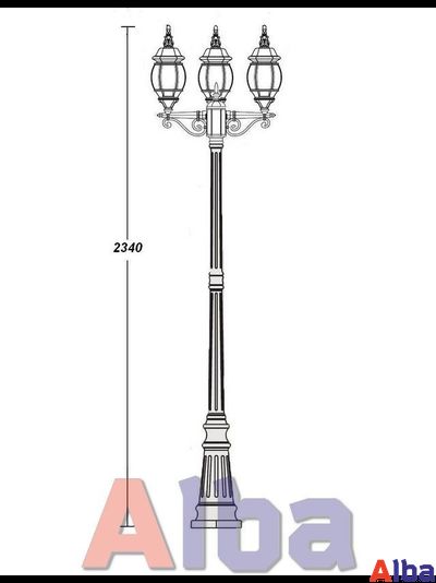 Садово парковый светильник America S 409 B