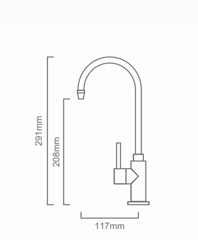 Смеситель для фильтрованной воды Kantera Cignus Water FTR014