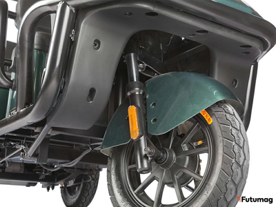 Электротрицикл Wanshida NIPLA 500 60V 1000Вт зеленый