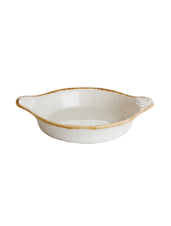 Форма для запекания 17 см цвет бежевый