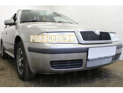 Защита радиатора Skoda Oktavia 2000-2011 chrome