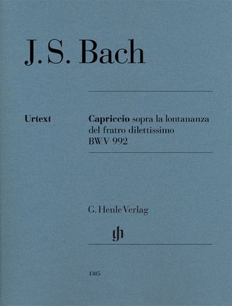 Bach, J.S. Capriccio sopra la lontananza del fratro dilettissimo B flat major BWV 992