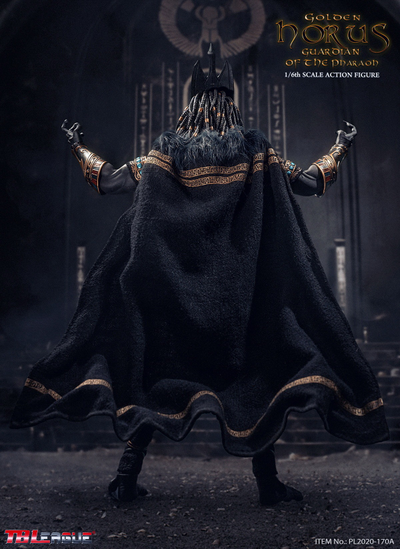 Гор в золотом - Коллекционная ФИГУРКА 1/6 scale Action Figure King and Vengeful God Horus Gold Edition (PL2020-170A) - TBLeague