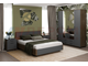 Композиция спальни ГРЕЙС корпус Гикори Джексон Темный/фасад Антрацит Матовый