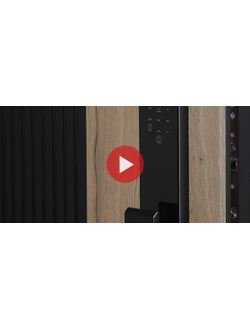 Стальная дверь   Конструктор (биометрический замок Smart lock Y23)