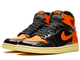 Nike Air Jordan Retro 1 Mid High (оранжевые)