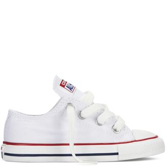 Кеды Converse All Star белые низкие детские купить