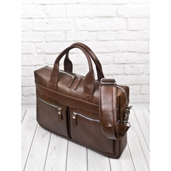 Сумка для ноутбука Lugano Premium brown (арт. 1007-53)