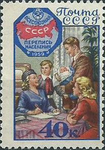 2178. Всесоюзная перепись населения. Перепись населения на селе