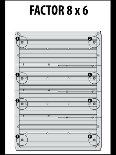 Сарай &quot;Фактор 8x6&quot; (размеры 248 х 178 см)