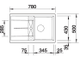 Мойка Blanco Metra 45S, 518868