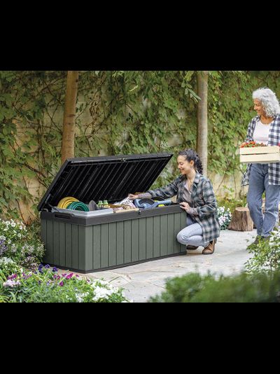 Сундук Дарвин 380 л оливковый