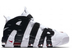 Nike Air More Uptempo 96 (белые с черным)