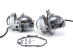 Комплект Biled Hella 3R Professional с рамками для замены штатных ксеноновых / галогенных линз автомобиля Subaru Legacy Outback B13 (2003 - 2006) и B14 (2009-н.в.) на светодиодные