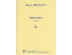 Messiaen, Olivier Préludes pour piano