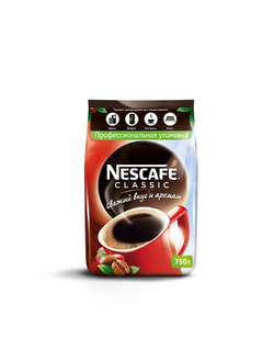 Кофе растворимый Nescafe Classic 750 г