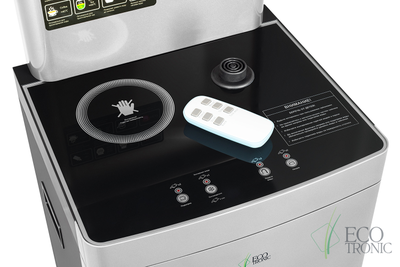 Кулер с чайным столиком Тиабар Ecotronic TB15-LER silver