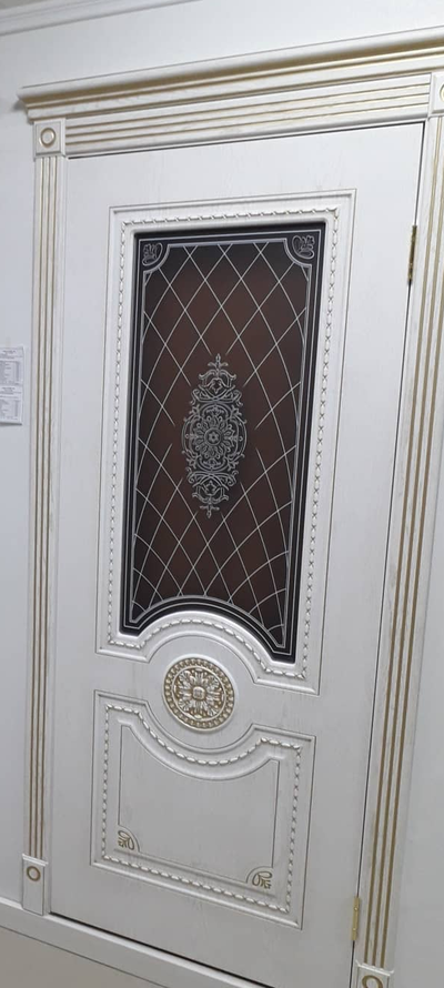 VFD. GRETA/ BIANCO CLASSIC PG. ГРЕТА/ БЬЯНКО КЛАССИК-ПАТИНА ЗОЛОТО. ПОЛОТНО ОСТЕКЛЕННОЕ