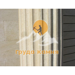 Колона из камня рельефная 4