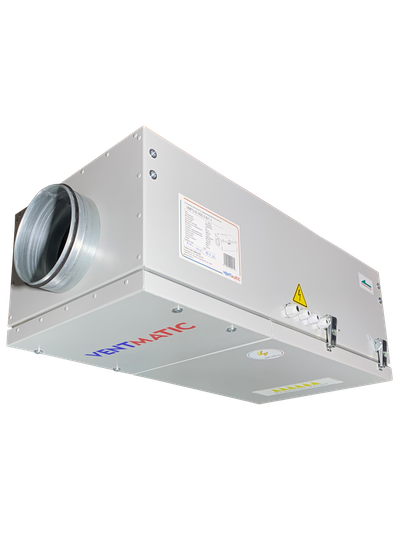 VMPU-E-500-3.6/1-1 УСТАНОВКА ПРИТОЧНАЯ КОМПАКТНАЯ 500м3/ч 3.6 кВт 1 фаза 230В
