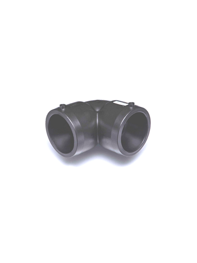 Отвод 90гр. электросварной d250 SDR11 ПЭ100 Eurostandard цена купить в СПб и Краснодаре