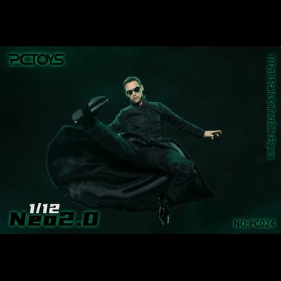 Нео (Киану Ривз, "Матрица") - КОЛЛЕКЦИОННАЯ ФИГУРКА 1/12 Neo 2.0 (PC024) - PCTOYS