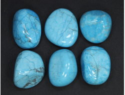 Говлит тонированный, галтовка в ассортименте, Зимбабве (23-30 мм, 10-14 г) №21449