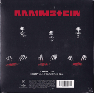 Купить винил Rammstein - Angst в интернет-магазине CD и LP "Музыкальный прилавок" в Липецке