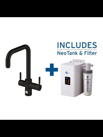 Комбинированная система 4в1 Aquahot ISE F-H4N1-VB-1-U (черный матовый)