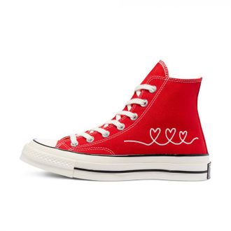 converse red face