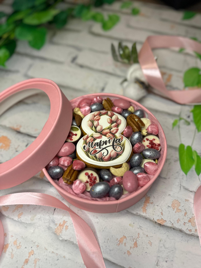 Шляпная коробка «8 марта»