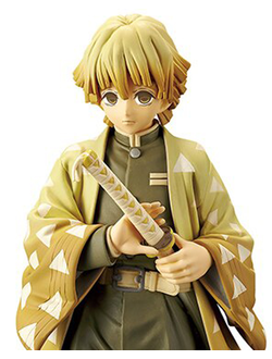 Фигурка Дзэницу Агацума (Zenitsu Agatsuma Sepia Color ver. Kimetsu no Yaiba Figure -Kizuna no Sou- Vol.4)