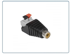 Разъем штекер RCA с быстрозажимной колодкой (мама)