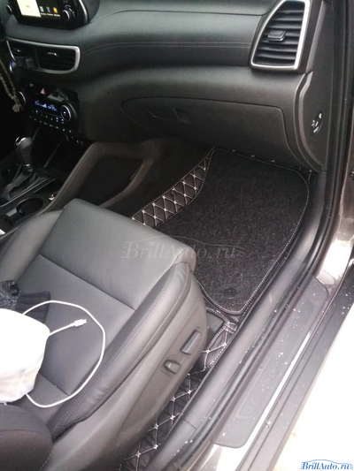 3D коврики в салон Hyundai Tucson