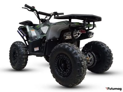 Квадроцикл Motax GRIZLIK MIDI ES BW Черно-зеленый