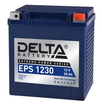 Аккумулятор Delta  EPS 1230 (YTX30HL-BS, YTX30L-B, YTX30L)
