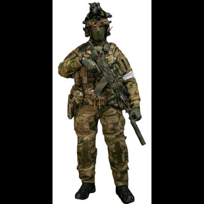 ПОВРЕЖДЕНА КОРОБКА - Спецназ СОБР - КОЛЛЕКЦИОННАЯ ФИГУРКА 1/6 RUSSIAN SPETSNAZ MVD SOBR IN KHERSON (78097) - DAMTOYS