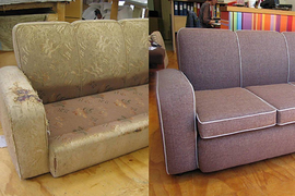 Ремонт и перетяжка диванов