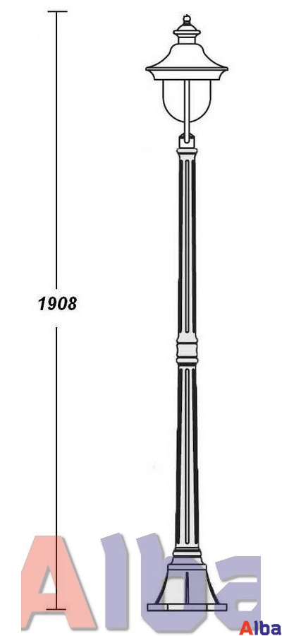 Madrid 84308 Парковый светильник