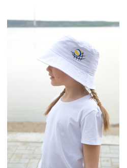 Панама детская белая (мяч классический/пляжный)