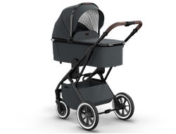 Коляска 2в1 Moon Rocca 2023 Anthrazit Black Chrome